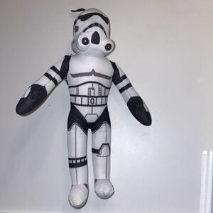 Star Wars Storm Trooper 12" Inch Plush‎ Collectible Figure Rear Zipper Pocket